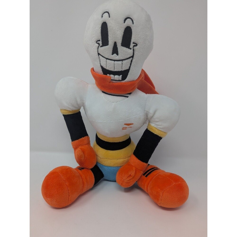 Fangamer Papyrus Plush Undertale Stuffed Doll Sans Tall Skeleton Brother Toy 10"